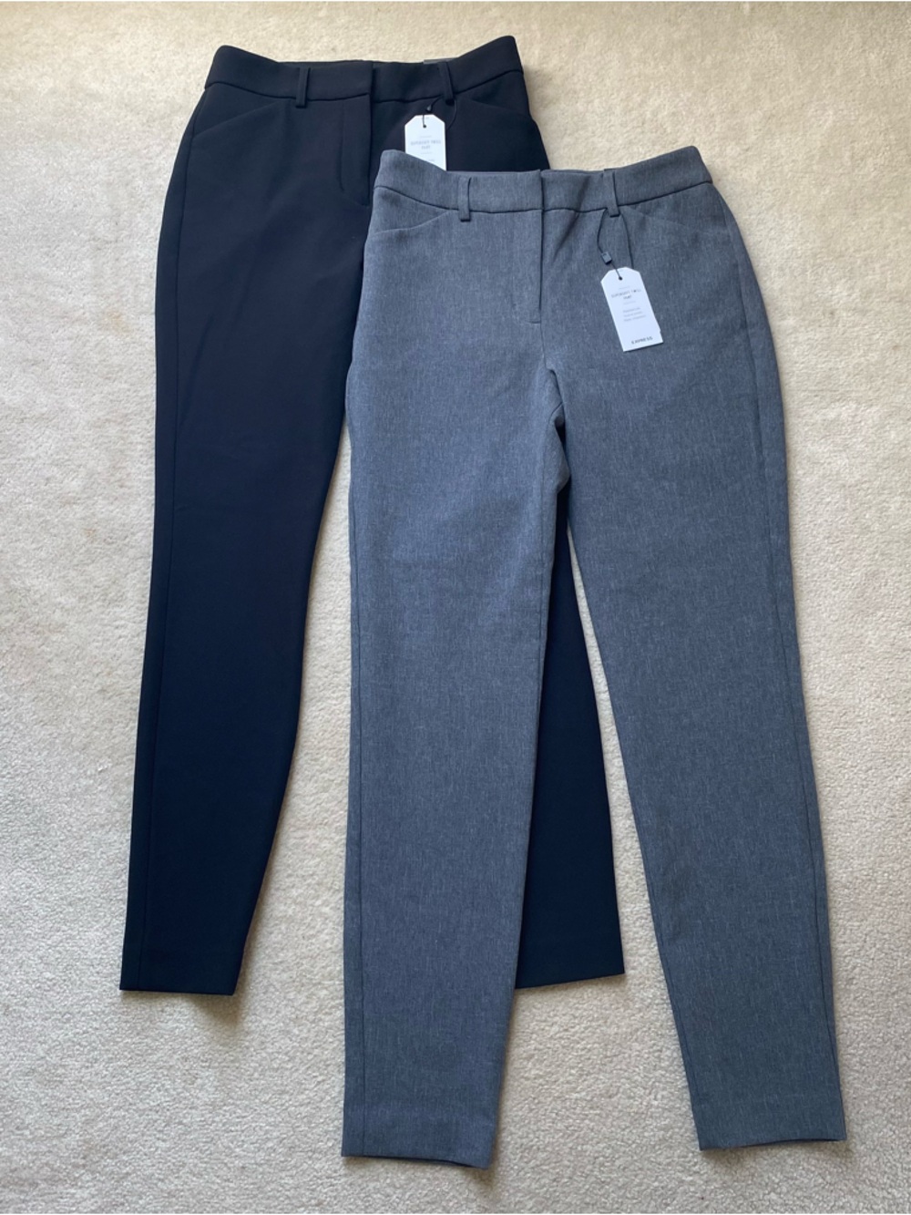 Lot Of 2 Express Women's Dress Pants SUPERSOFT TWILL SKINNY HIGH RISE Size 2R